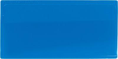 Etikettentasche Label PLUS, magnetisch, 50x110, blau