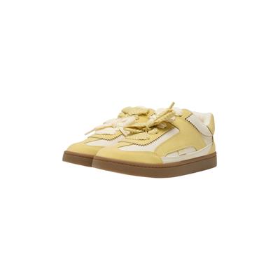 Sneaker BUFFALO "Buffalo LIBERTY ONE", Damen, Gr. 37, gelb (cream, gelb), Polyurethan, Schuhe Sneaker