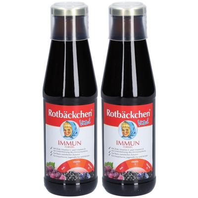 Rabenhorst Rotbäckchen Vital Immun Formel Saft 2x 2x450 ml