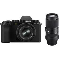 Fujifilm X-S20 + XC 15-45mm + Sigma 100-400mm f5-6