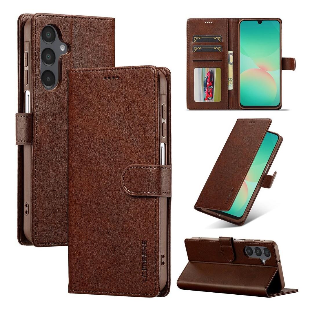 LC.Imeeke Galaxy A27 - Leder Etui Hülle (Samsung Galaxy A27) (76745184)