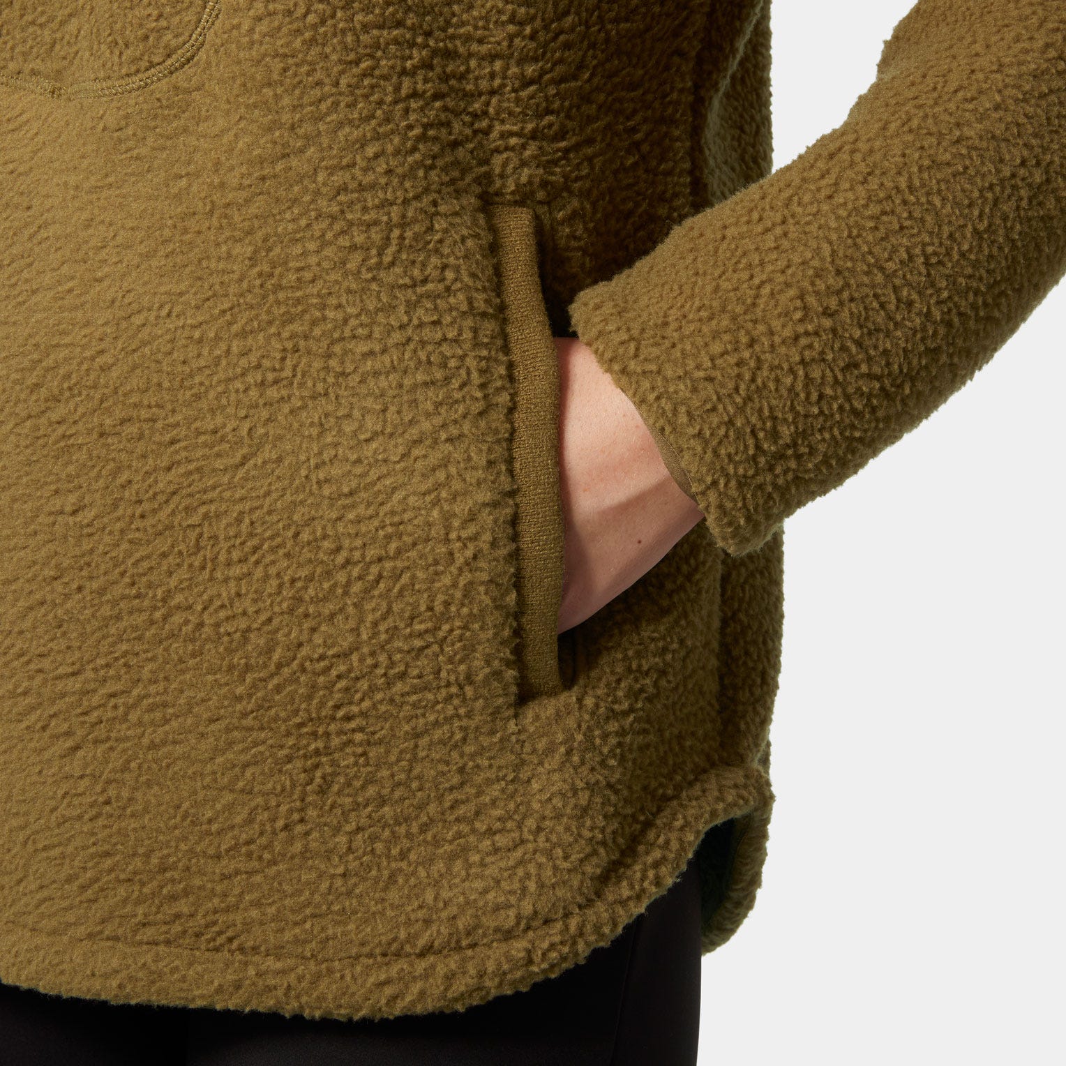 Helly Hansen Women's Bliss Pile Fleece 1/2 Zip - Brown - S