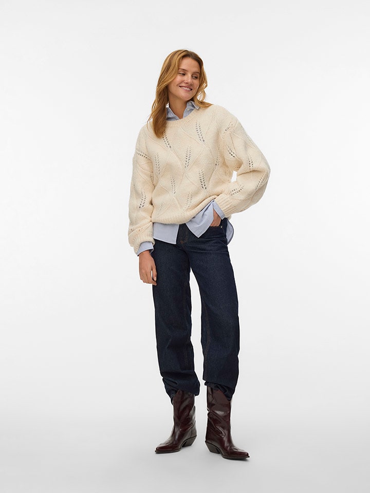 Vero Moda Pullover in Beige - XS