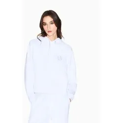 A|X Armani Exchange für Damen. XW000827AF13397U0002 Sweatshirt Sweatshirt weiß (M), Lässig, Viskose