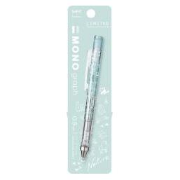 Tombow Druckbleistift MONO graph nature Animal, türkis limitierte Edition mit Tiermotiven, Gehäuse trans (1x) (SH-MG-MT-6L)