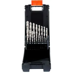 PROJAHN Kassette Kunststoff HSS-G Turbo 19tlg. 1 - 10 mm