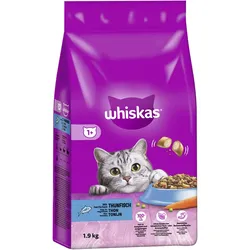 Whiskas Trockenfutter mit Thunfisch 1+  Adult 1,9 kg