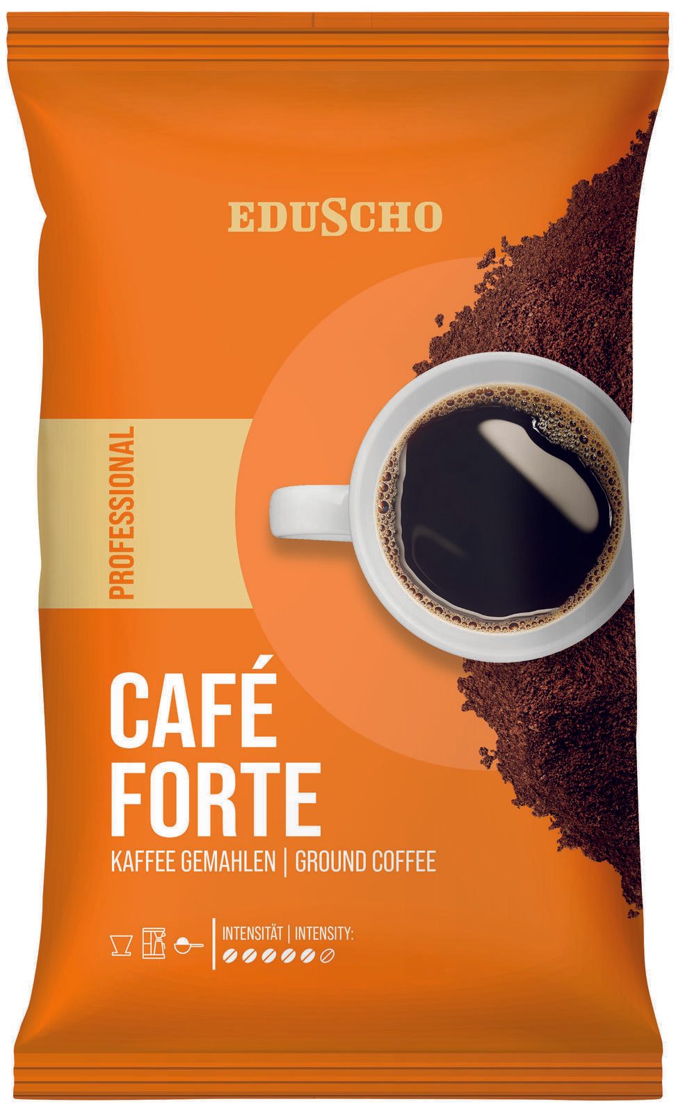 EDUSCHO PROFESSIONAL Kaffee gemahlen Forte 500,0 g 528397