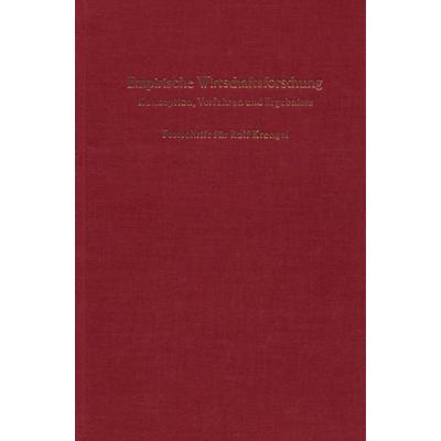 Empirische Wirtschaftsforschung., Gebundene Ausgabe von , Duncker & Humblot, 978-3-428-04694-2