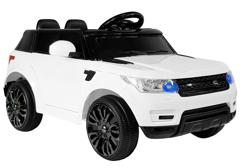 Range Rover HL1638 Elektrische kinderauto, wit