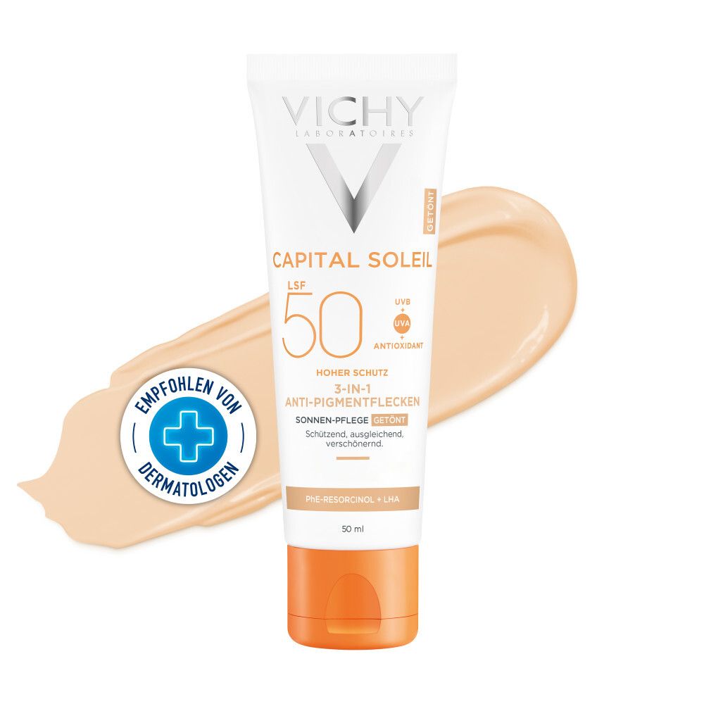 Vichy Ideal Soleil Anti-Pigmentflecken Cr.LSF 50+ 50 ml Creme