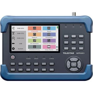 Telestar Sat-Finder Satplus 5, digital, mit Display, Satellitenerkennung und TV-Bild