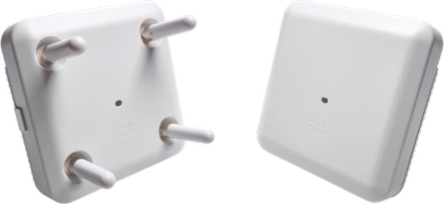 Cisco Aironet 3802i, 2,4 GHz, 5 GHz, 5200 Mbit/s, 802.1x RADIUS, AES, EAP, EAP-FAST, EAP-PEAP, EAP-SIM, EAP-TLS, EAP-TTLS, MSCHAPv2, TKIP, WPA, WPA2, 100,1000,2500,5000 Mbit/s