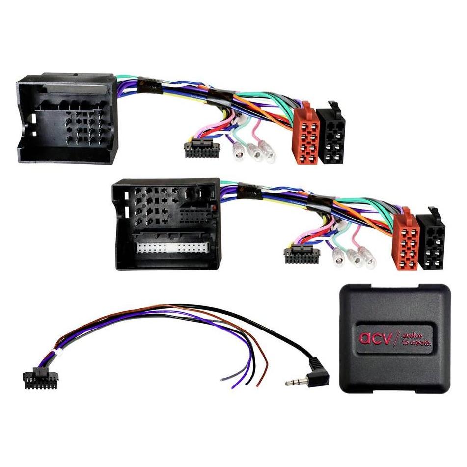 ACV 42xvw019 | Lenkradinterface Seat / Skoda / VW (42 / 52 Pin Quadlock) (42xvw019-0)