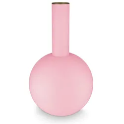 PIP Studio, Vase, Vase Metal Large Matt Light Pink 24.5x42cm (1x)