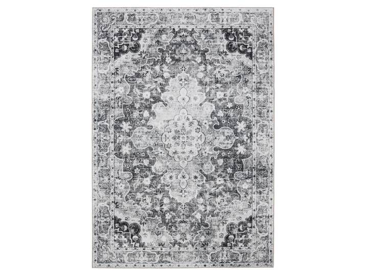 benuta Vintageteppich George waschbar Anthrazit 300/400 cm, Kunststoff, Vintage, Rechteckig, 300x400 cm, in verschiedenen Größen erhältlich, rutschfeste Unterfläche, waschbar, Teppiche & Böden, Teppich, Vintageteppich