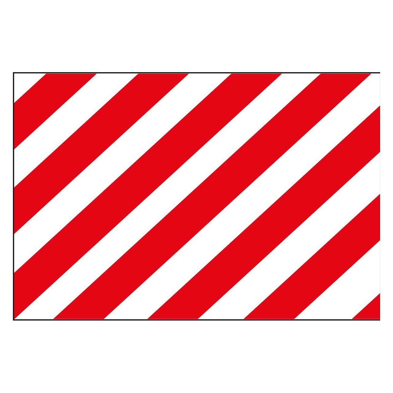 Brady B-7541, Warnschilder, Polyester, Rot auf Weiss, 286 x 428mm, permanent (1 VE = 10 Schilder) (WP- 11X16 RD/WH)
