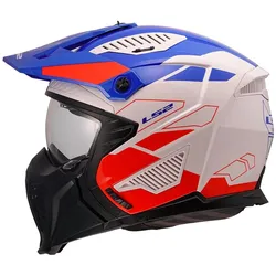 LS2, Motorradhelm, OF606 DRIFTER TREK Integralhelm (XS, 53 - 54 cm)
