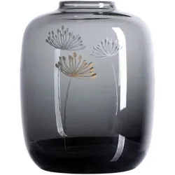 Räder, Vase, Glasvase Pusteblume