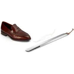 Phil praktischer Schuhanzieher aus Edelstahl 42 cm