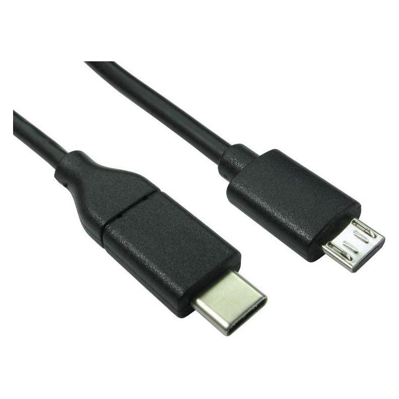 RS PRO USB-Kabel, USB C / Micro-USB B, 2m (2 m, USB 2.0) (2513294)