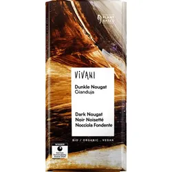 Vivani Dunkle Nougat Schokolade bio