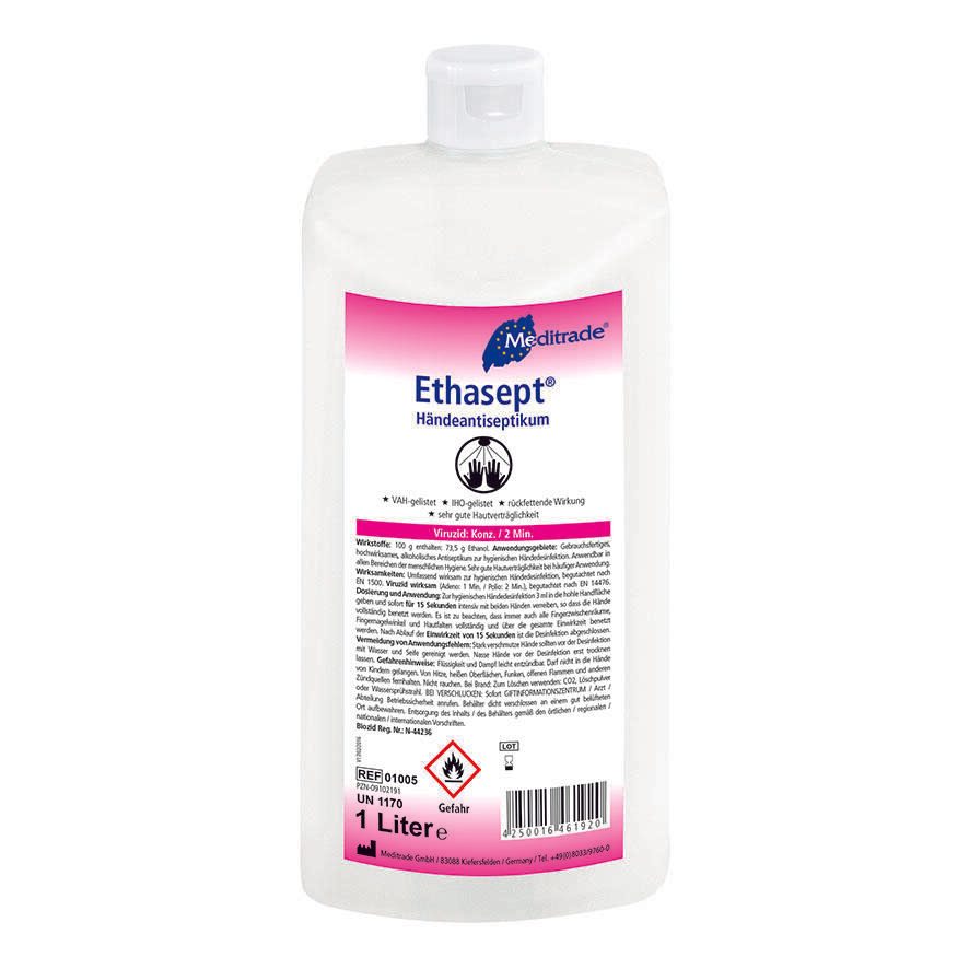 Meditrade® Ethasept® Händedesinfektionsmittel 1,0 l 01005