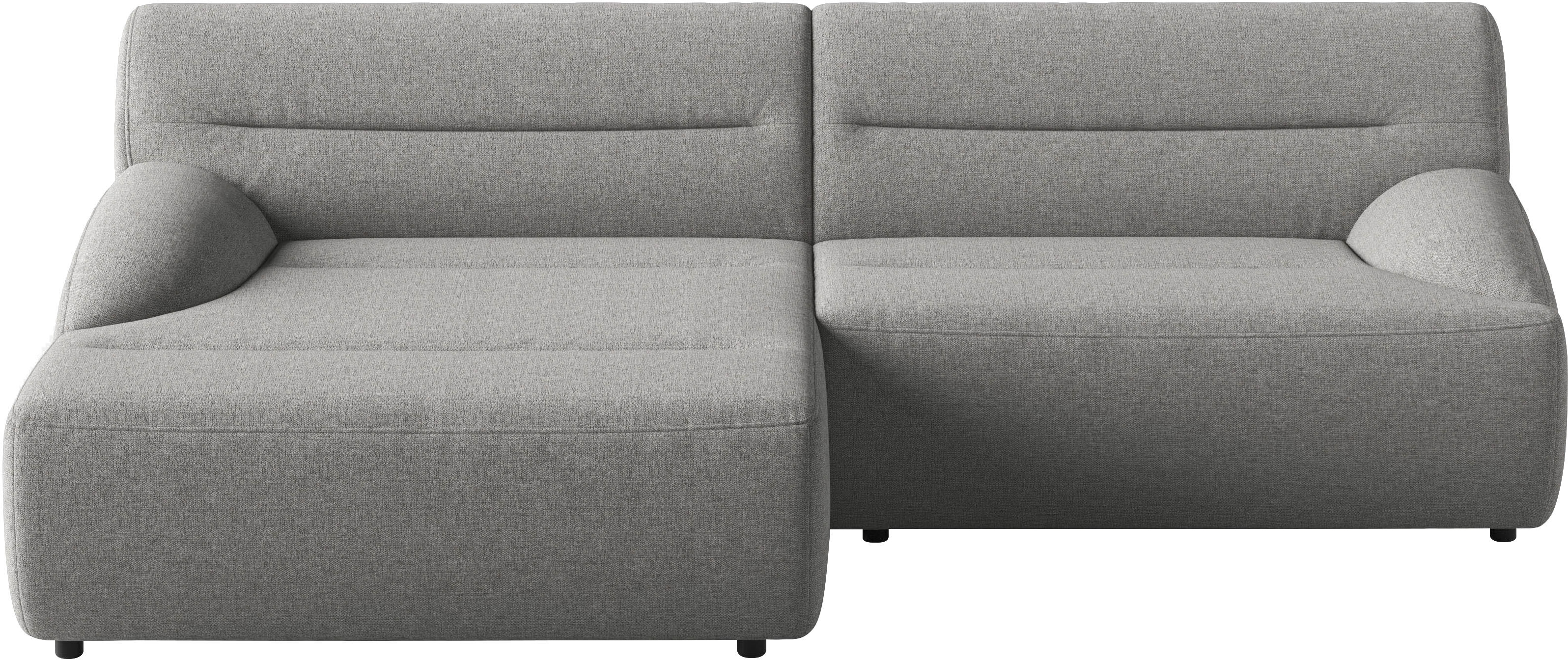 Ecksofa SIT & MORE "Scrabble", grau, B:260cm H:80cm T:162cm, 100% Polyester, Sofas, Ecksofa, Modernes Design in verschiedenen Stoffarten