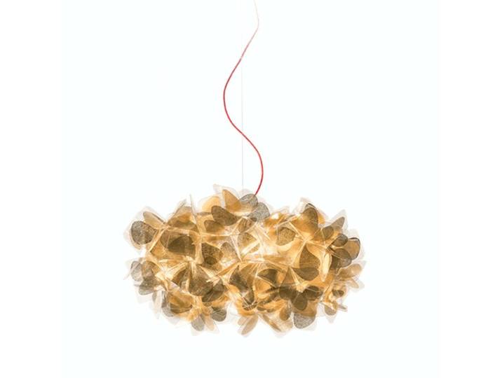 Slamp Pendelleuchte Clizia Mama non Mama, E27, italienisches Design - Gold - Rot - 53 ausgefallenes Design, antistatisches Material, Magnethalterung, exkl. Leuchtmittel, extern dimmbar Außergewöhnlich, Glamour
