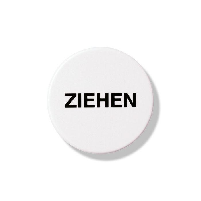 Hewi 801 Symbol Ziehen 711Z90 tiefschwarz, selbstklebend