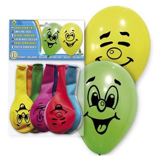 Globolandia BALLOONS 5219 10PSC. IN PACKAGE VARIOUS (10x) (60482718)