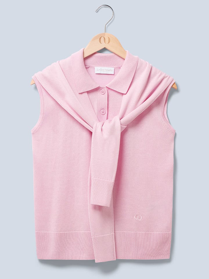 LeGer Top "Darina" in Rosa - 36