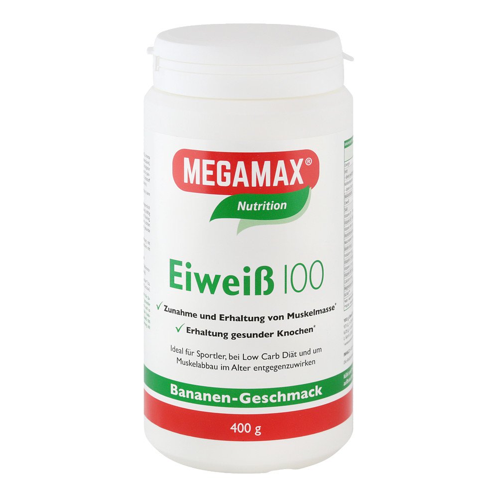 Megamax B.V. Eiweiss 100 Banane Megamax Pulver 07378173
