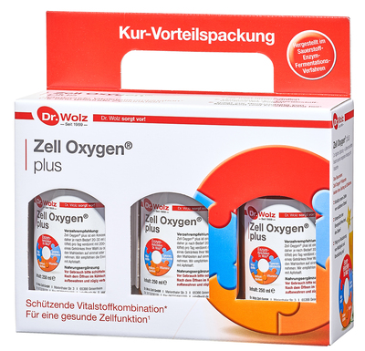 Dr. Wolz Zell GmbH ZELL OXYGEN plus Kur flüssig 3X250 ml 06970308