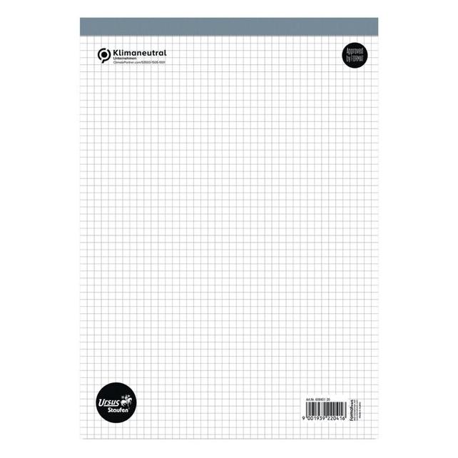 Ursus Notizblock (A4, Kariert) (608451 20)