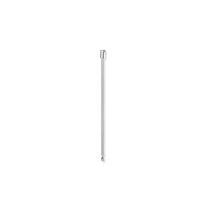 Hewi System 900 Bodenstütze 900.50.02040 senkrechte Länge 645, für Montagehöhe 760 mm, Edelstahl verchromt