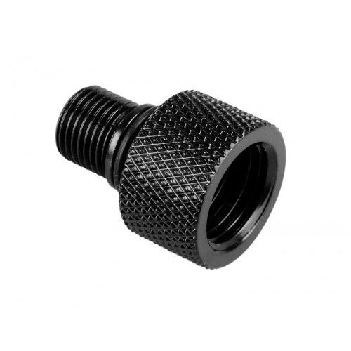 BitsPower Adapter gerade Eheim 1046 auf G1/4 Zoll IG - schwarz matt