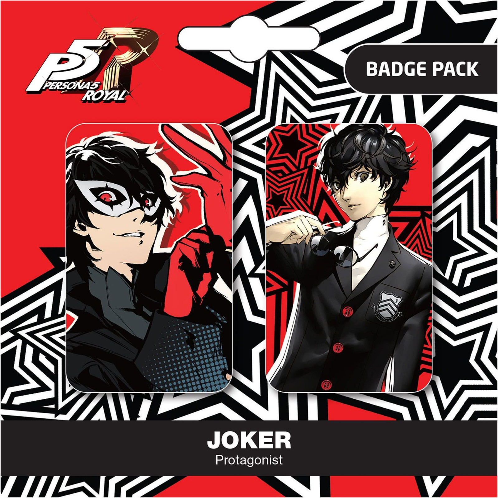POPbuddies Persona 5 Joker-badge (2 stuks)