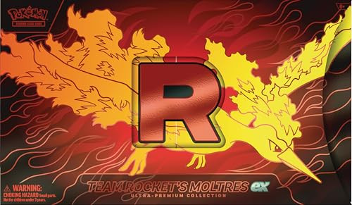 Pokémon TCG: Team Rocket's Moltres ex Ultra-Premium Collectie