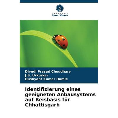 Identifizierung eines geeigneten Anbausystems auf Reisbasis für Chhattisgarh, Taschenbuch von Divedi Prasad Choudhary,J. S. Urkurkar,Dushyant Kumar