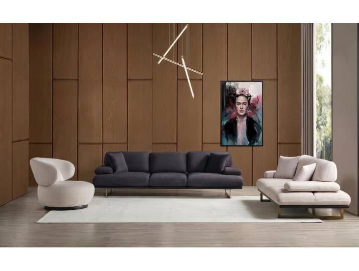 JVmoebel Polstergarnitur Sofa Set Sessel Modern Edel Polster Garnitur Design Wohnzimmer, (3-tlg., 3-tlg)