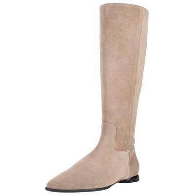 Stiefel HÖGL "Högl Stiefel Veloursleder", Damen, Gr. 41, taupe, Veloursleder, Schuhe Stiefel