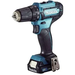 makita Akku-Bohrschrauber »DF333DSAE« inkl. Akkus türkis, 6.6x21.2x17.9 cm