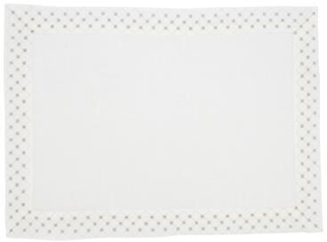 Saro Lifestyle Polished Patterns Metallic Lattice Placemat (Set of 4)