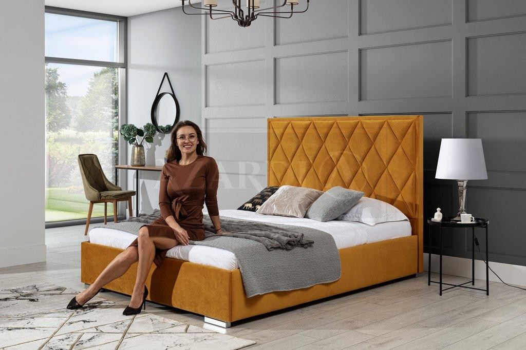 Luxe Designer Hotel Gestoffeerd Tweepersoonsbed 160x200 cm