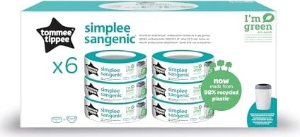 Tommee Tippee Simplee Nachfüllkassetten, 6 Stk