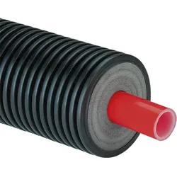 1m Fernwärmeleitung Einzelrohr (Ausführung: 25x2.3 - Ø90 mm)