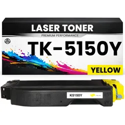 Toner TK-5150Y Gelb für Kyocera TK5150Y Premium Alternative Günstig für Kyocera ECOSYS P6130cdn