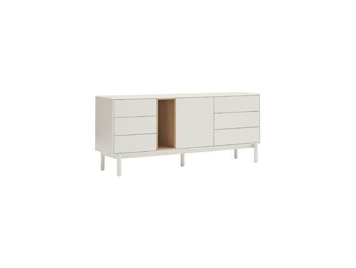 Grosses Design Sideboard „Corvo“ Eiche Cream Teulat