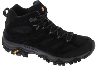 Merrell Moab 3 Mid - Mens 9 Black Boot W